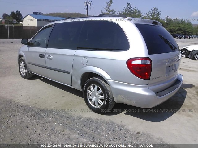 2D8GP74L33R229159 - 2003 DODGE GRAND CARAVAN EX SILVER photo 3