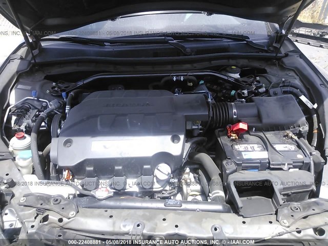 5J6TF1H52CL003688 - 2012 HONDA CROSSTOUR EXL ნაცრისფერი ფოტო 10