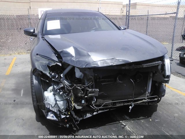 5J6TF1H52CL003688 - 2012 HONDA CROSSTOUR EXL ნაცრისფერი ფოტო 6