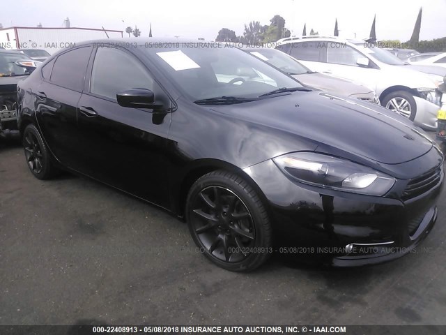 1C3CDFBB5ED823983 - 2014 DODGE DART SXT BLACK photo 1