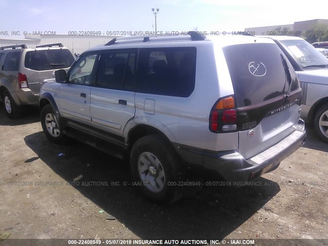 JA4MT31R44J008023 - 2004 MITSUBISHI MONTERO SPORT XLS SILVER photo 3