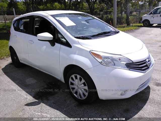 3N1CE2CP1GL400491 - 2016 NISSAN VERSA NOTE S/S PLUS/SV/SL/SR WHITE photo 1