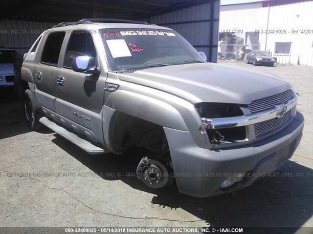 3GNEC13T62G284734 - 2002 CHEVROLET AVALANCHE C1500 BEIGE photo 6