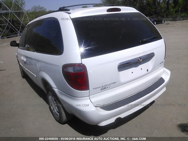 2A4GP54L47R168262 - 2007 CHRYSLER TOWN & COUNTRY TOURING WHITE photo 3