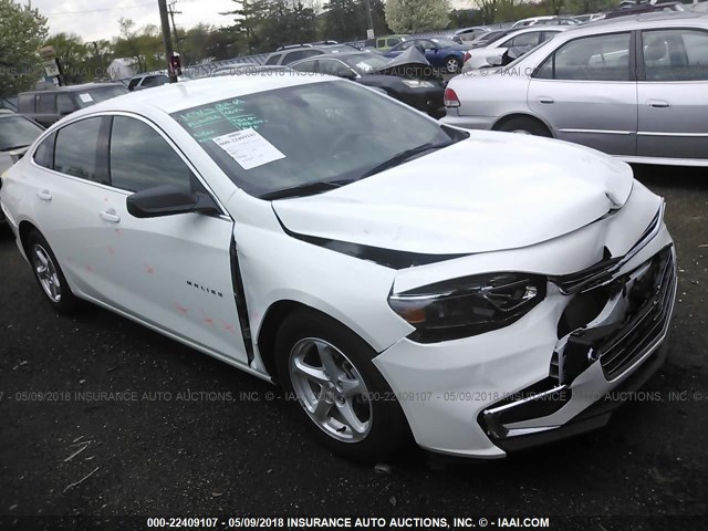 1G1ZB5ST5HF264578 - 2017 CHEVROLET MALIBU LS 白色 照片 1