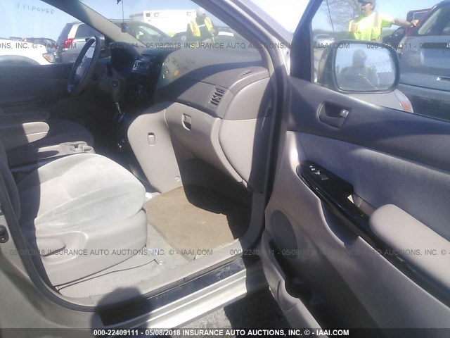 5TDZA23C44S171665 - 2004 TOYOTA SIENNA CE/LE TAN photo 5