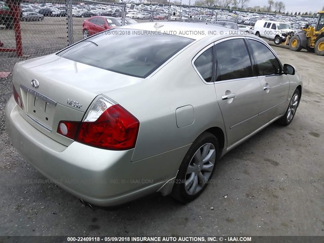 JNKAY01F56M251046 - 2006 INFINITI M35 SPORT GRAY photo 4