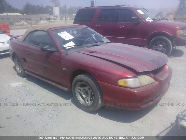1FALP45TXSF283550 - 1995 FORD MUSTANG GT/GTS RED photo 1