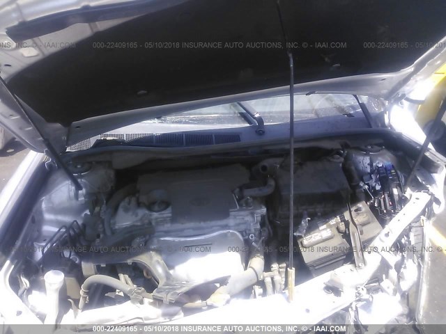 4T1BF1FK3EU406551 - 2014 TOYOTA CAMRY L/SE/LE/XLE 银色 照片 10