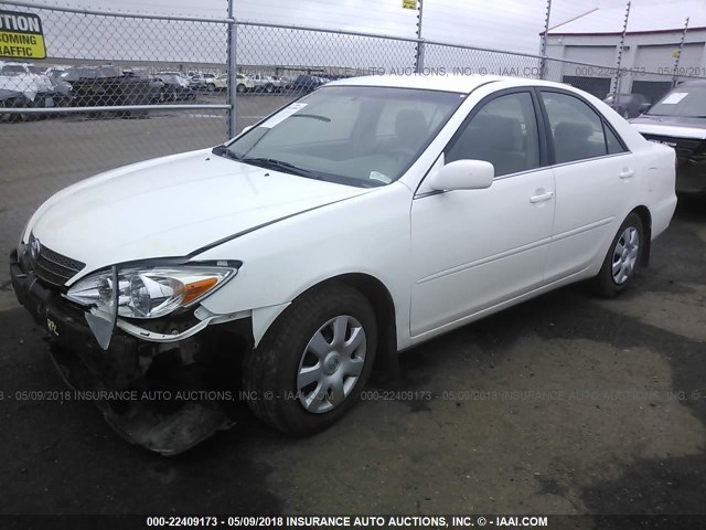 4T1BE32K84U310059 - 2004 TOYOTA CAMRY LE/XLE/SE თეთრი ფოტო 2