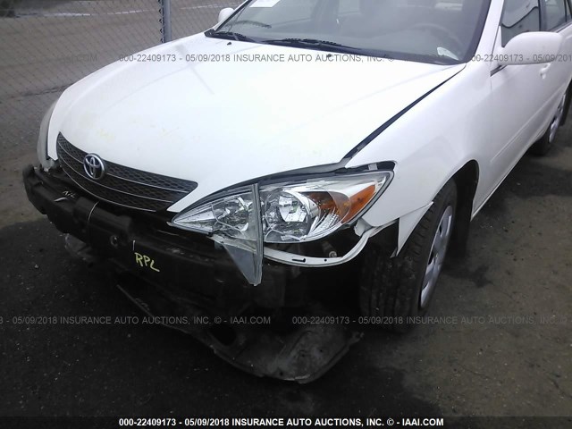 4T1BE32K84U310059 - 2004 TOYOTA CAMRY LE/XLE/SE თეთრი ფოტო 6