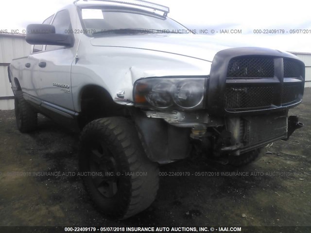 3D7KS28C05G860230 - 2005 DODGE RAM 2500 ST/SLT 银色 照片 6