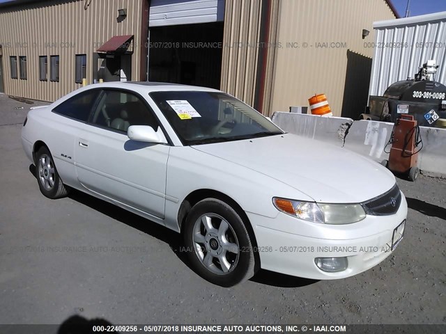 2T1CF22P5XC168072 - 1999 TOYOTA CAMRY SOLARA SE/SLE WHITE photo 1