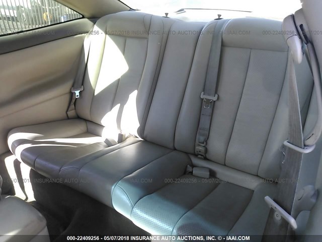 2T1CF22P5XC168072 - 1999 TOYOTA CAMRY SOLARA SE/SLE თეთრი ფოტო 8