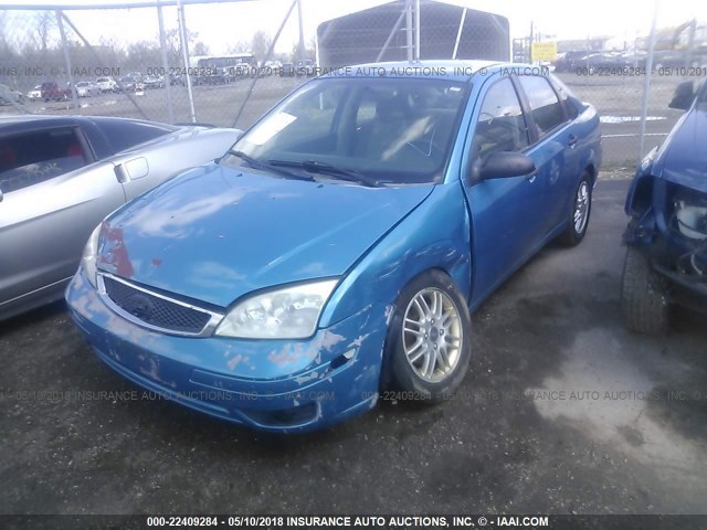 1FAFP34N97W168911 - 2007 FORD FOCUS ZX4/S/SE/SES 蓝色 照片 2