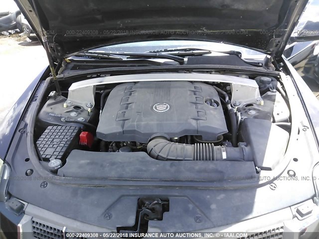 1G6DL5EV5A0117734 - 2010 CADILLAC CTS PERFORMANCE COLLECTION Черный фото 10