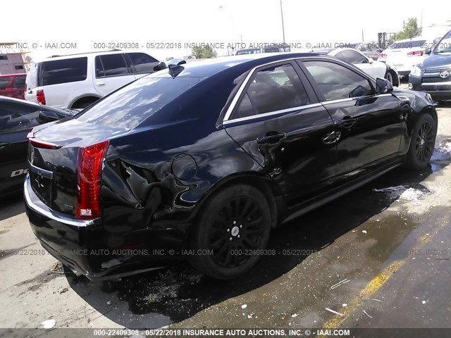 1G6DL5EV5A0117734 - 2010 CADILLAC CTS PERFORMANCE COLLECTION Черный фото 4