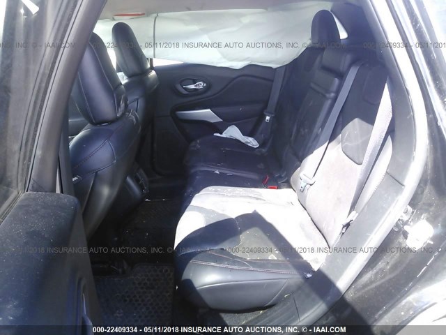 1C4PJMBS6HW616277 - 2017 JEEP CHEROKEE TRAILHAWK 黑色 照片 8