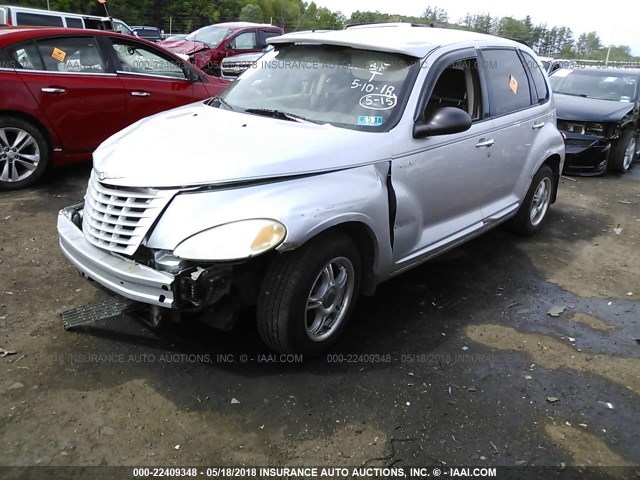 3C4FY48B82T232738 - 2002 CHRYSLER PT CRUISER CLASSIC SILVER photo 2