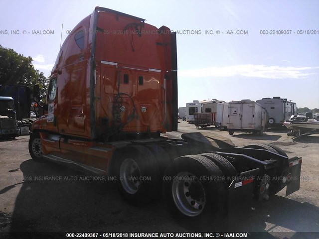 1FUJGLDR3BSAZ2685 - 2011 FREIGHTLINER CASCADIA 125  ORANGE photo 3