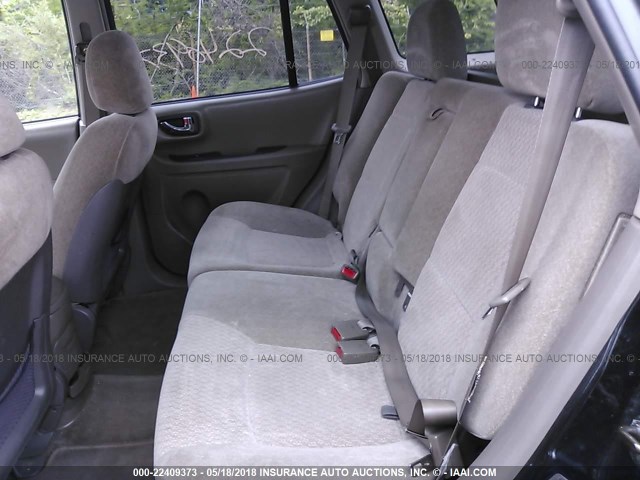 KM8SB12B84U769895 - 2004 HYUNDAI SANTA FE GL BLACK photo 8