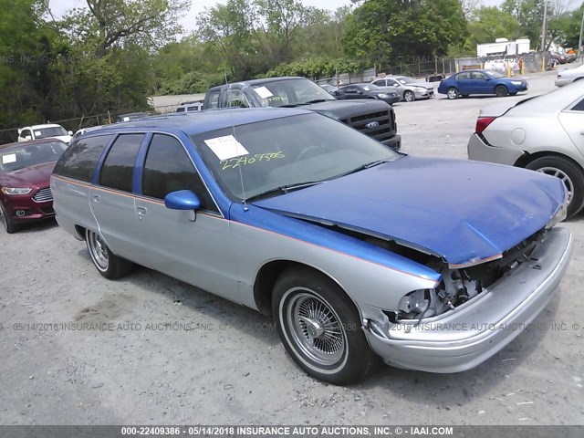 1G1BL83E4NW138272 - 1992 CHEVROLET CAPRICE GRAY photo 1