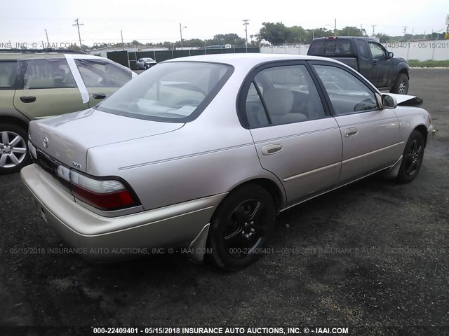 1NXBB02E9VZ511780 - 1997 TOYOTA COROLLA DX TAN photo 4