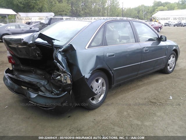 4T1BF28B14U357559 - 2004 TOYOTA AVALON XL/XLS GREEN photo 4