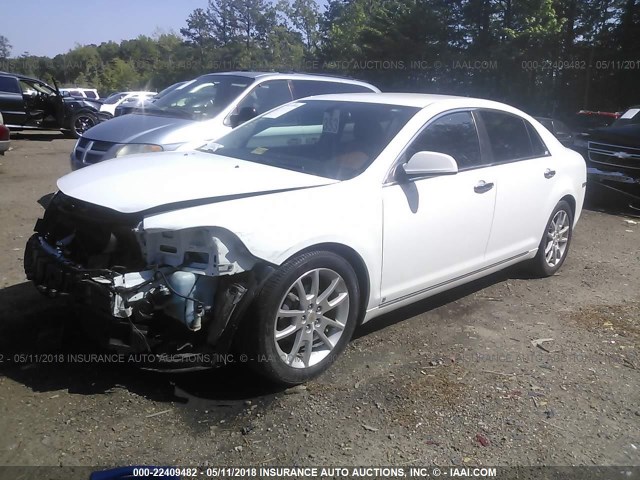 1G1ZK57B39F175304 - 2009 CHEVROLET MALIBU LTZ 白色 照片 2