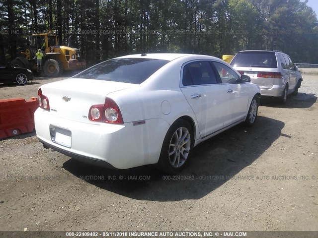 1G1ZK57B39F175304 - 2009 CHEVROLET MALIBU LTZ 白色 照片 4