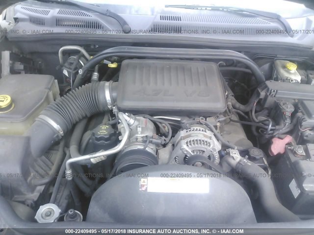 1J8HH48N96C189346 - 2006 JEEP COMMANDER TAN photo 10