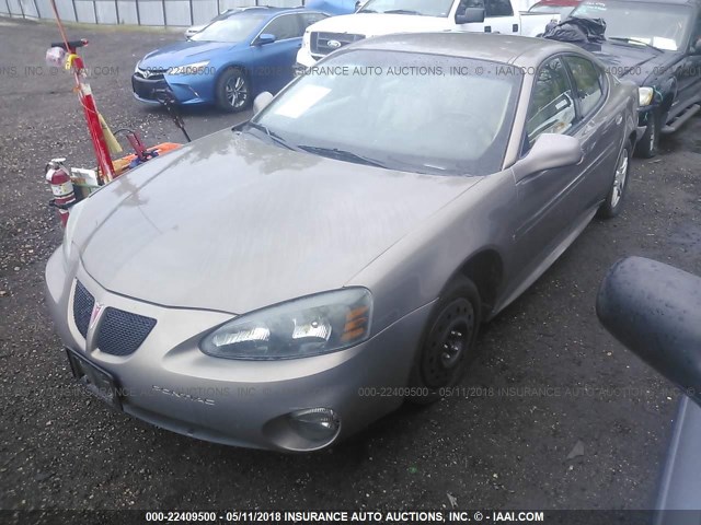 2G2WR554771141708 - 2007 PONTIAC GRAND PRIX GT GOLD photo 2