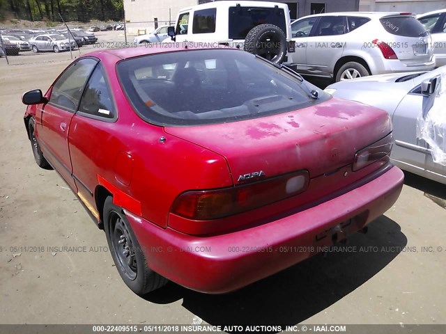 JH4DC4454RS046341 - 1994 ACURA INTEGRA LS RED photo 3