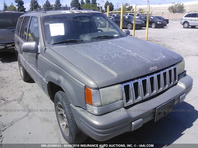 1J4GZ78Y3TC399667 - 1996 JEEP GRAND CHEROKEE LIMITED GOLD photo 1