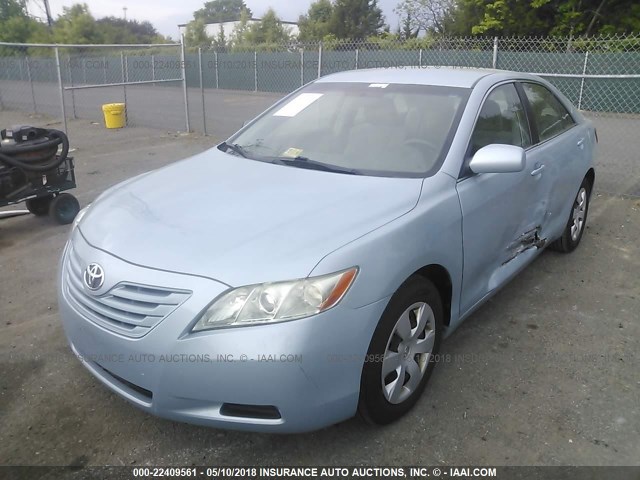 4T1BE46K67U618724 - 2007 TOYOTA CAMRY NEW GENERAT CE/LE/XLE/SE BLUE photo 2