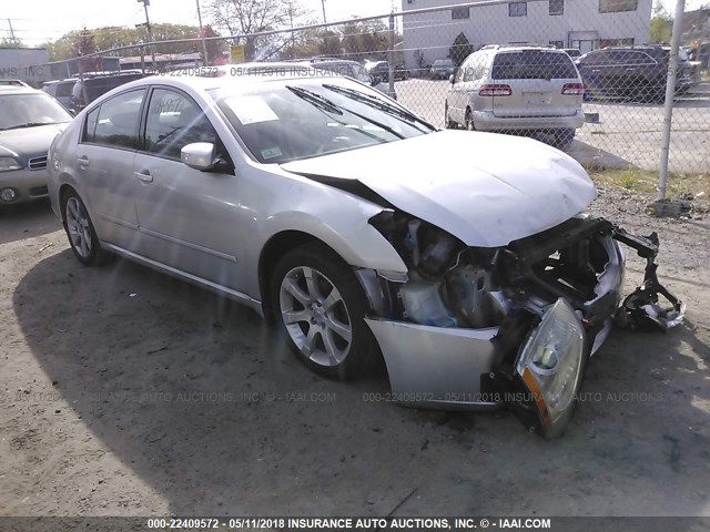 1N4BA41E47C866774 - 2007 NISSAN MAXIMA SE/SL SILVER photo 1