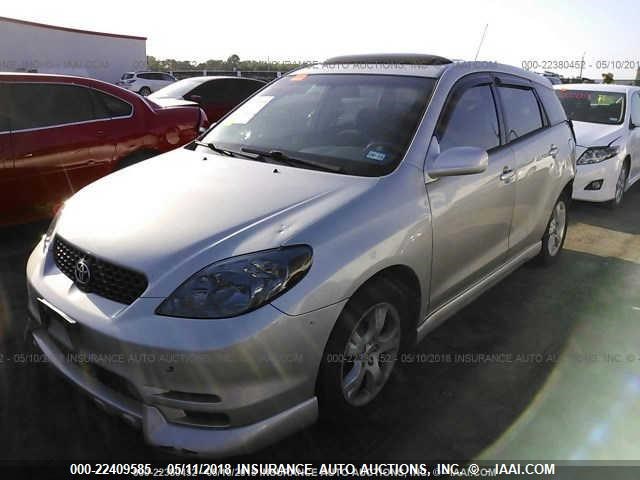 2T1KR32E83C065729 - 2003 TOYOTA COROLLA MATRIX XR SILVER photo 2