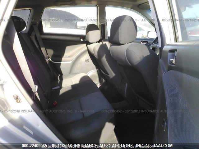 2T1KR32E83C065729 - 2003 TOYOTA COROLLA MATRIX XR SILVER photo 8