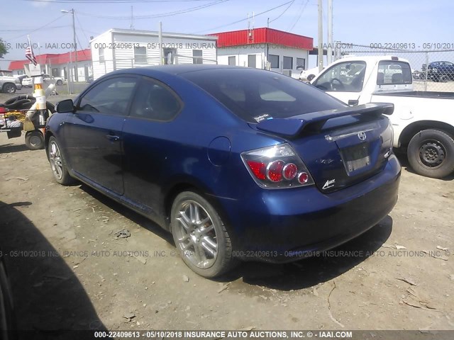 JTKDE167980265016 - 2008 TOYOTA SCION TC 蓝色 照片 3