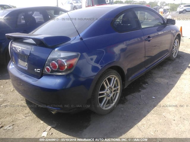 JTKDE167980265016 - 2008 TOYOTA SCION TC 蓝色 照片 4