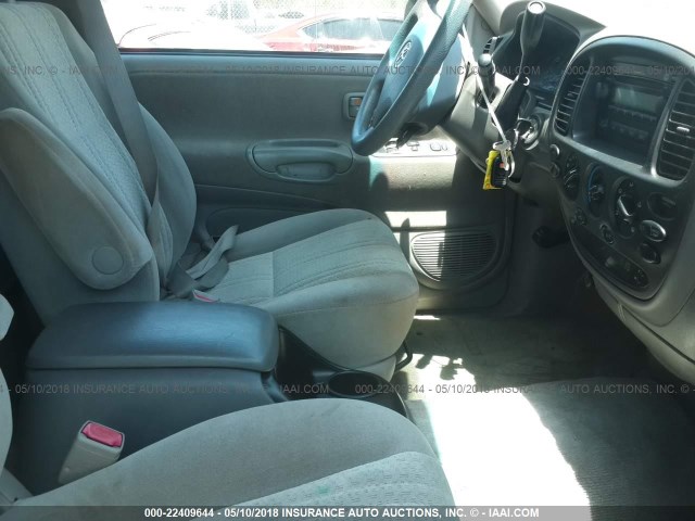 5TBRU34116S484470 - 2006 TOYOTA TUNDRA ACCESS CAB SR5 SILVER photo 5