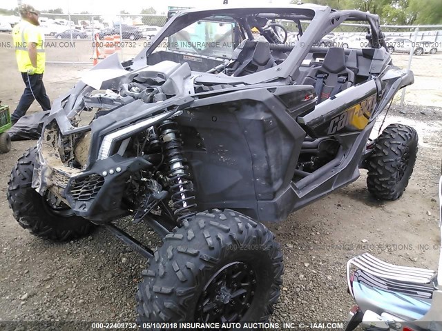 3JBVXAW29HK002739 - 2017 CAN-AM MAVERICK X3 X RS TURBO R BLACK photo 2