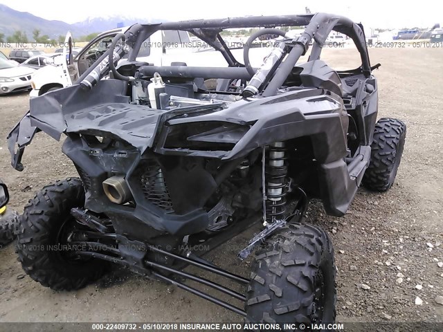 3JBVXAW29HK002739 - 2017 CAN-AM MAVERICK X3 X RS TURBO R BLACK photo 4