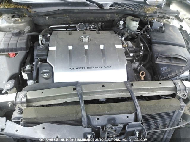 1G6KP5E94AU132507 - 2010 CADILLAC DTS PLATINUM GOLD photo 10