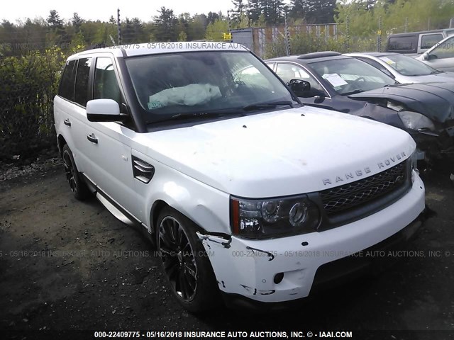 SALSK2D45BA295503 - 2011 LAND ROVER RANGE ROVER SPORT LUX WHITE photo 1