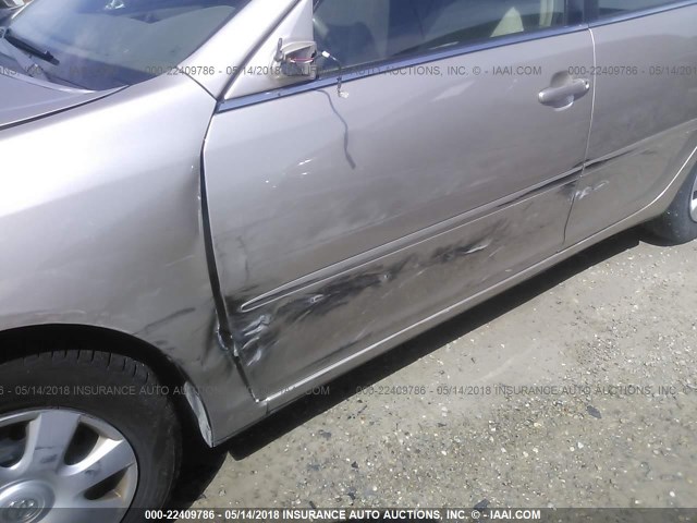 4T1BE32K43U194793 - 2003 TOYOTA CAMRY LE/XLE/SE თაფლისფერი ფოტო 6