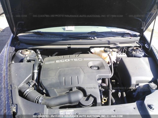 1G1ZB5EB1AF206718 - 2010 CHEVROLET MALIBU LS 蓝色 照片 10