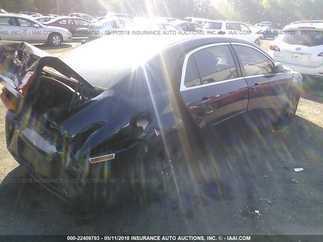 1G1ZB5EB1AF206718 - 2010 CHEVROLET MALIBU LS 蓝色 照片 4
