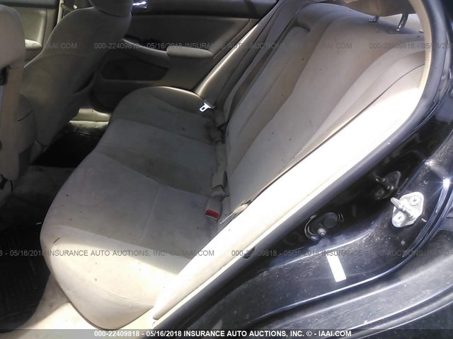 3HGCM56466G708798 - 2006 HONDA ACCORD LX BLACK photo 8