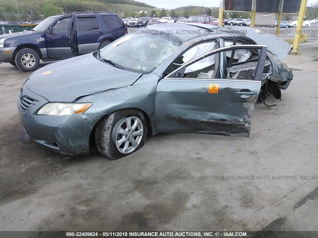 4T1BE46K27U555640 - 2007 TOYOTA CAMRY NEW GENERAT CE/LE/XLE/SE BLUE photo 2